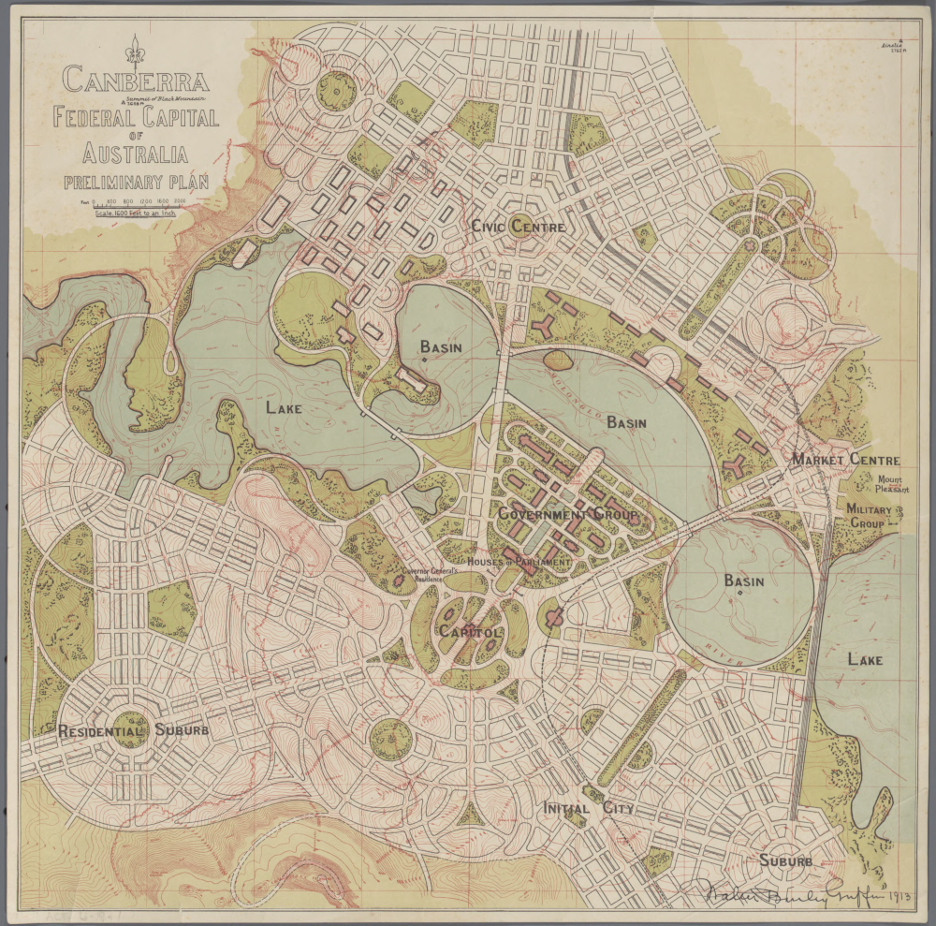 Canberra - masterplan 1