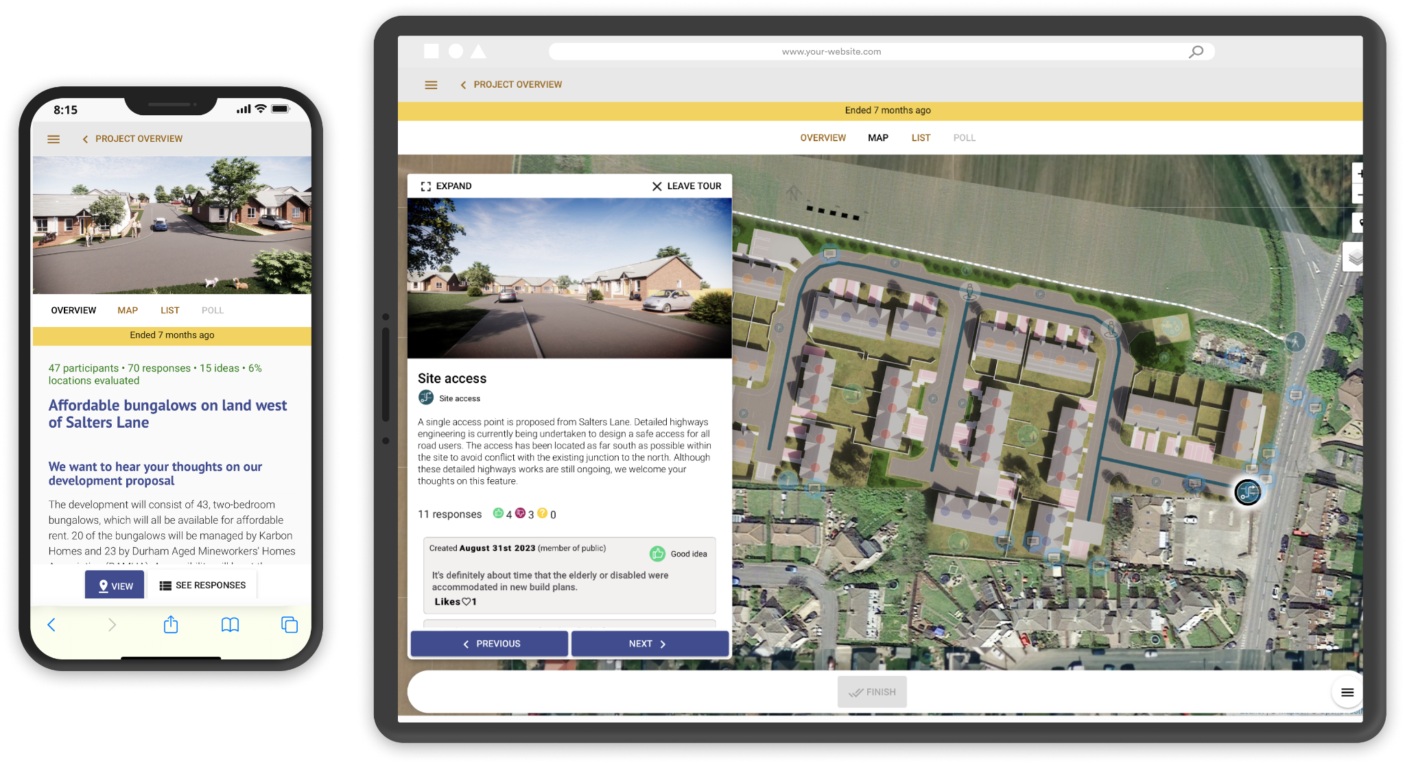 Trimdon housing project